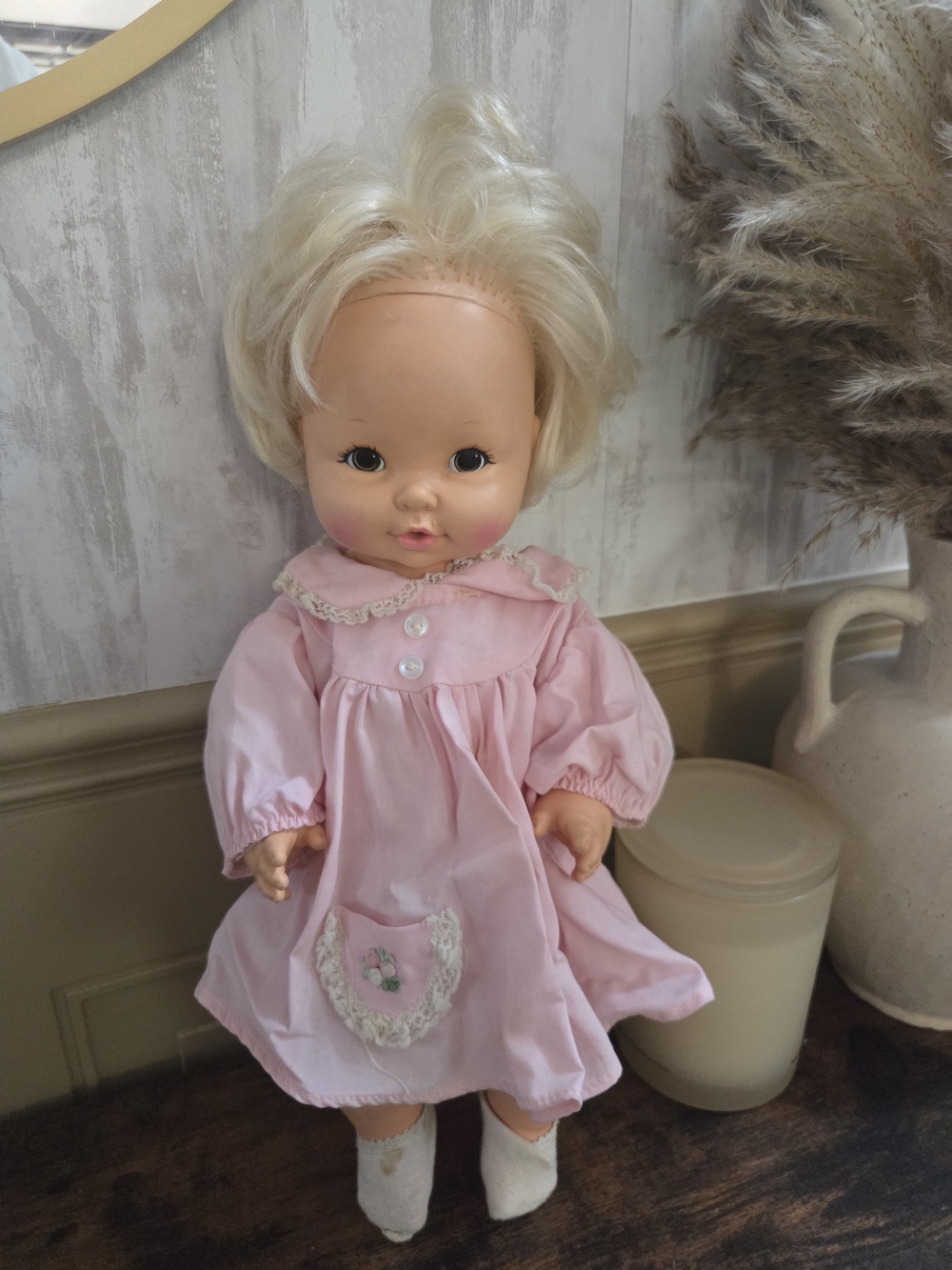 Vintage 1969 Mattel Talking Baby Doll